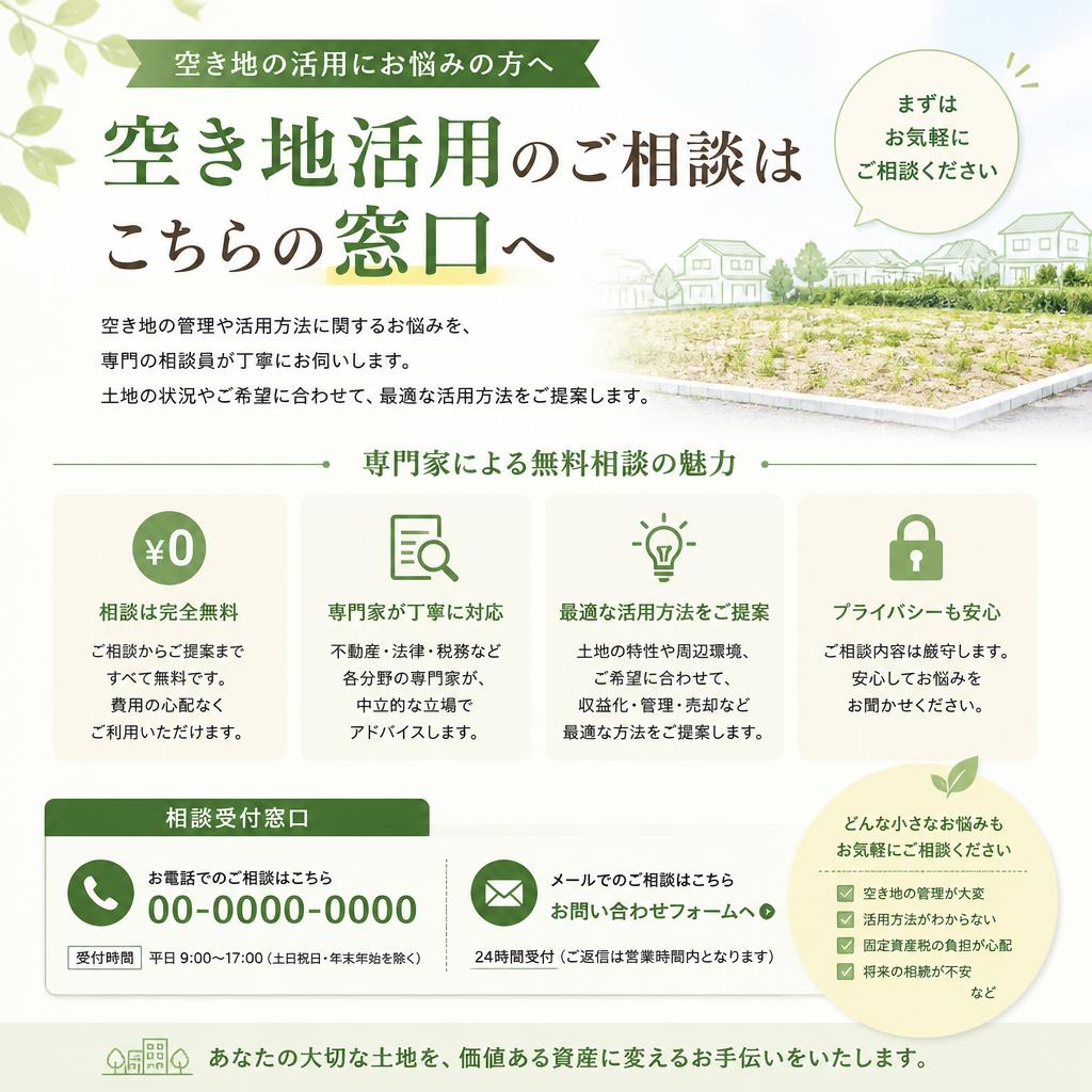 7. お問い合わせと無料相談のご案内