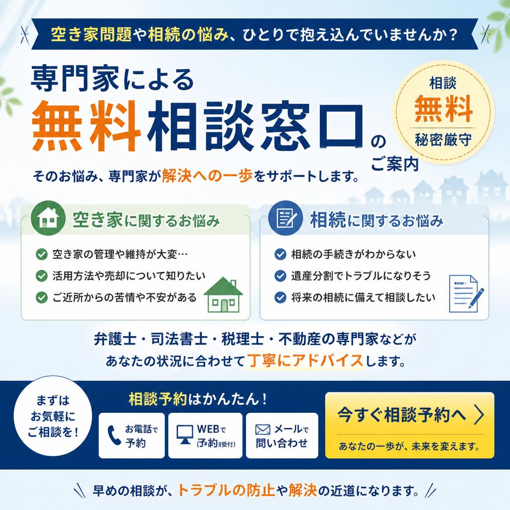 まずはお気軽に相談を！