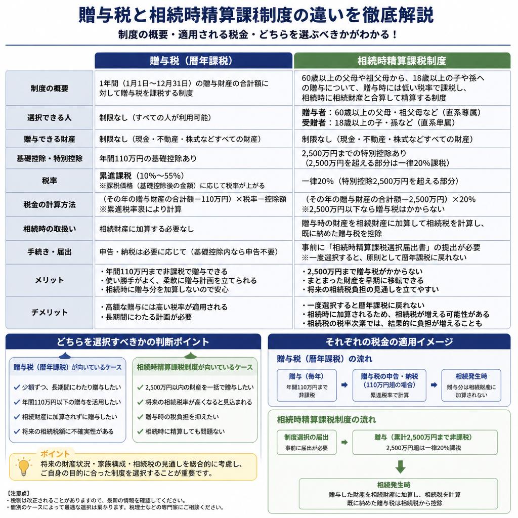 贈与税との違い