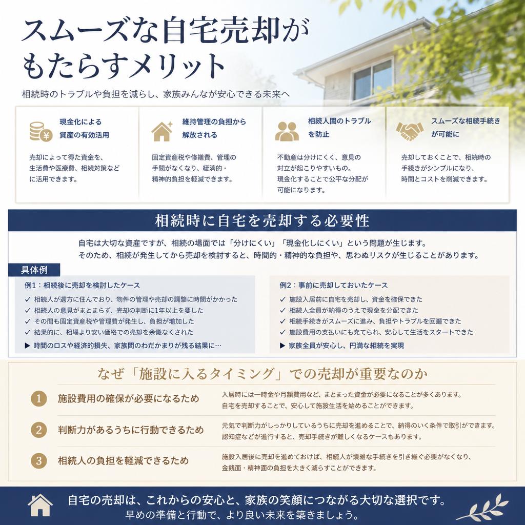 自宅売却の重要性