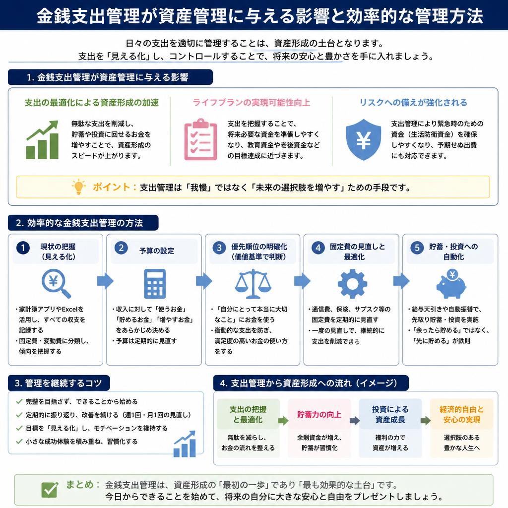 金銭支出管理の重要性