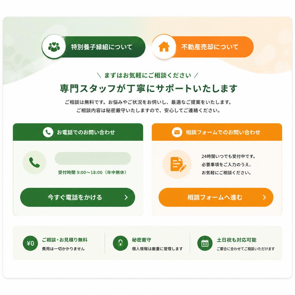 今すぐご相談を！